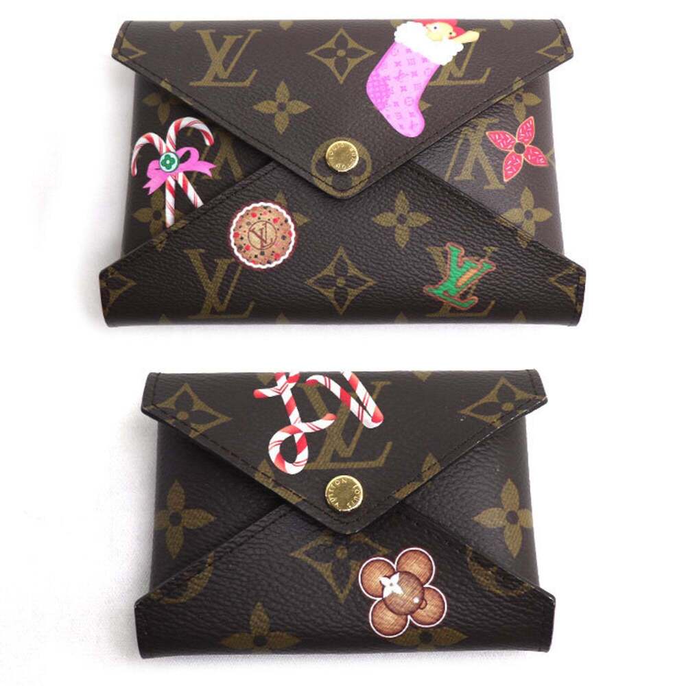 LOUIS VUITTON Authentic Brown Monogram Pochette Clutch Bag - Picture 5 of 8